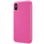 Nillkin Sparkle Series New Leather case for Apple iPhone XS, iPhone X (without LOGO cutout) order from official NILLKIN store
